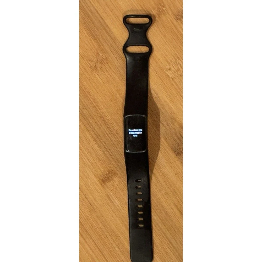 FitBit Charge 5 Advanced Fitness Health Tracker Graphite Stainless Steel